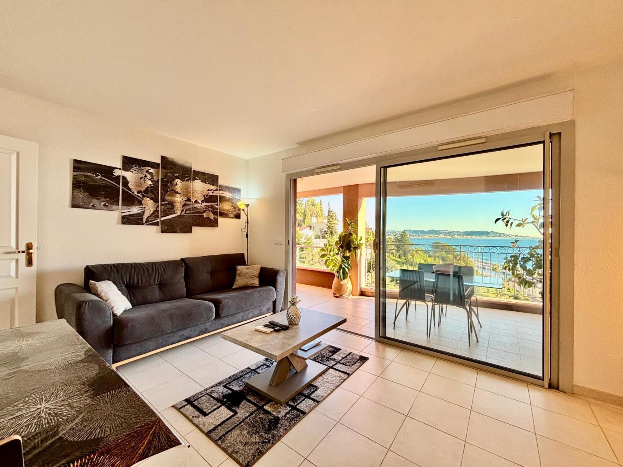Superbe 3 Pieces Sur La Baie De Theoule Apartment Exterior photo
